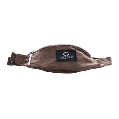 China 2020 Wholesale Custom Logo Sports Travel Water Proof Fashion Unisex Canvas Fanny Pack Waist Bag for sale