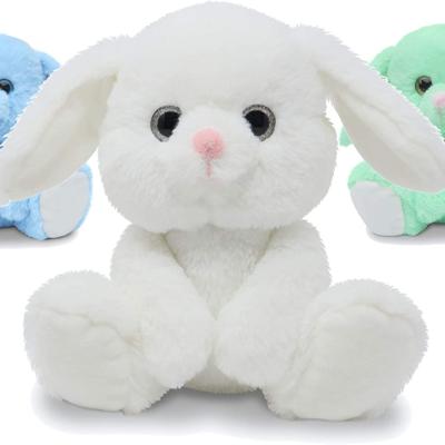 China 2021 HOT Selling Easter Bunny Rabbit Plush Stuffed Animals Stuffed Bunny Plush Toys 2021 Easter Bunny Rabbit Plushes in 3 Inch Easter Bunny Rabbit Plushes 9 Colors for sale