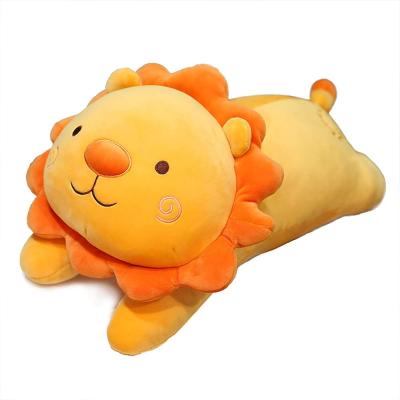 China Custom Soft Toy Kawaii Plushies Room Decor Stuffed Animal Lion Anime Plush Pillow Cute Vivid Animals Gifts For Kids Birthday for sale