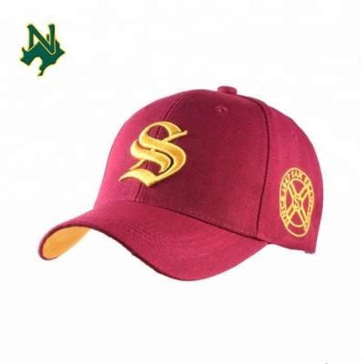 China JOINT Custom Embroidered Red Baseball Cap Promotional Baseball Era Hat Factory New for sale