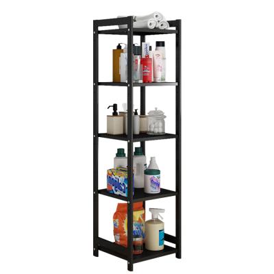 China High Quality Viable Kitchen Rack Multifunctional Five-Layer Carbon Steel Storage Rack Kitchen Supplies Storage Rack for sale