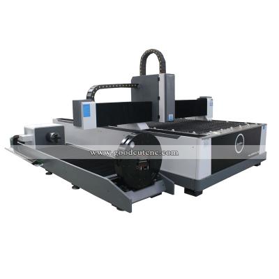 China Laser CUTTING CNC Fiber Laser Cutting Machine Rotary Cutter With 1000W/2000W/3000W Laser Power for sale