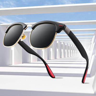 China Fashion Sunglasses 2021 Newest Wholesale Custom Glasses Polarized Eyewear Shade Vintage Sun Glasses Fashion Men Women Retro Photochromic Sun Glasses for sale