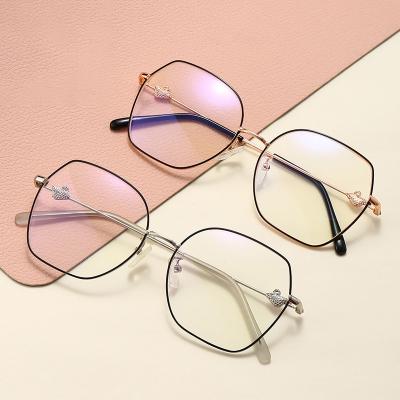 China Fashion Celebrity Decoration Myopia Optical Frame Women Eyewear Men Women Blue Light Glasses Retro Oversized Anti Design Eye Glasses for sale