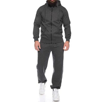 China Hot-press polyester anti-shrink logo printing high quality tracksuit sets for men sport for sale