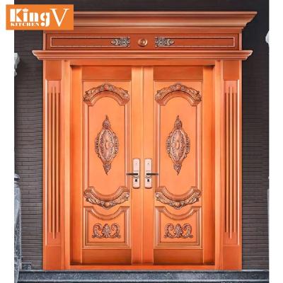 China 2021 modern latest design security door design villa main door high quality steel design for sale