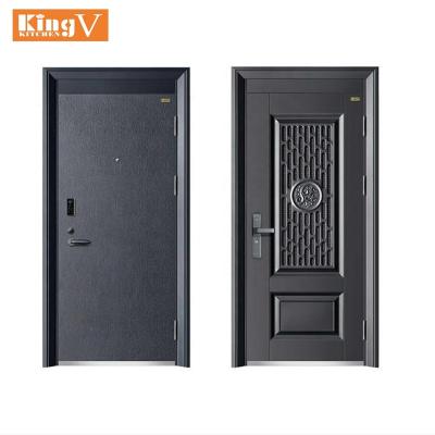 China The waterproof black door copper door is sold cheaply, free quotation can be customized for sale