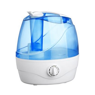 China 2L Hotel Gift Convenient Home Ultrasonic Cool Mist Quiet Humidifier for sale