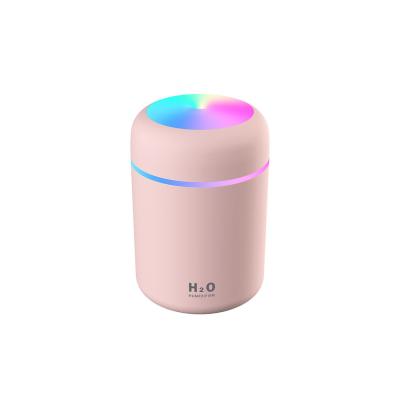 China Car with color lights 300ml air humidifier for sale