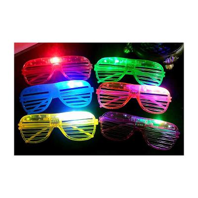 China 2022 New Year's Eve Party Glowing Glasses Key Switch Cross for sale