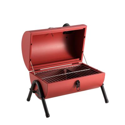 China Home Outdoor Indoor Charcoal Grill Barbecue Full Set Of Tools Small Field Barbecue Spits Portable Thickened Carbon Grill 42*37*29cm for sale