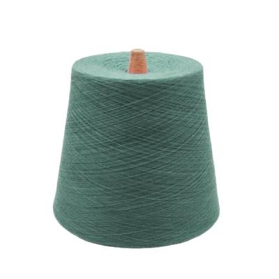 China Elastic cotton anti-pilling blended yarn CSY (cotton spun yarn) for knitting for sale