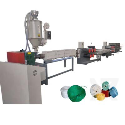 China SY-80 pp plastic filament pe rope monofilament extrusion machine rope making machine for sale