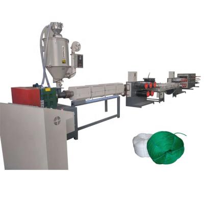 China Plastic filament monofilament extruder pp pe rope filament yarn making machine rope machine for sale