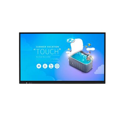 China School/Office Interactive Whiteboard 75 Inch Conference System High Quality Remote Interactive Whiteboard LCD Display for sale