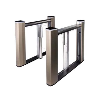 China Indoor / Outdoor With Tent Security Road Access Control Full Action Gate Flap Barrier Turnstile for sale