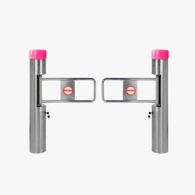 China Indoor/Outdoor With High Strict Management Access Control Tent Security Pedestrian Sliding Speed ​​Turnstile Swing Barrier Gate for sale