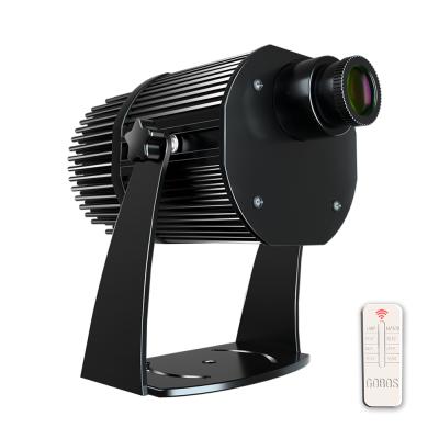 China Aluminum alloy 100W led gobo projector light high definition gradient advertising projcetion rotating outdoor shop window for sale