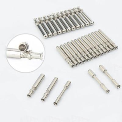 China China Customized Solid Pin H62 Pin Crimping Soldering Screw OEM Brass Socket Type for sale