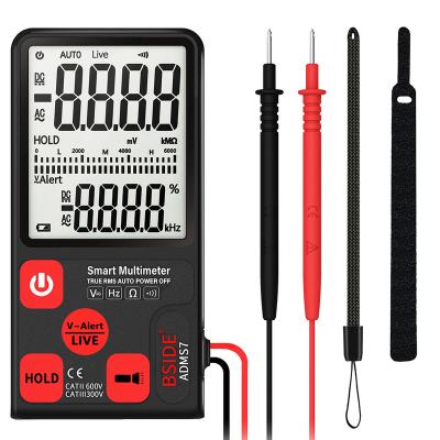 China ABS+PC Smart Multimeter RMS Digital Multimeter Voltage Meter True Measuring Resistance Tester For BSIDE ADMS7 for sale