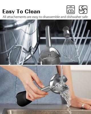 China Household H29085US 500W 2-in-1 Hand Blender with Beater, Stick Mixer with 6 Adjustable Speeds for sale