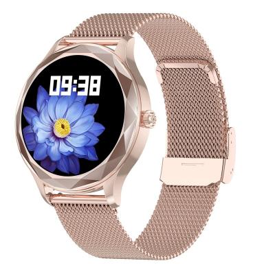 China 2021 Touch Screen Fashion Lady Digital Watches NO1 With Women Girls Menstrual Smartwatches Woman Blood Pressure Management Stainless Steel for sale