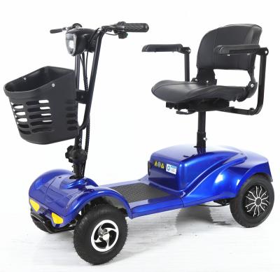 China High quality red blue chinese electric mule quadricycle black body travel scooter mule cart older scooter for sale