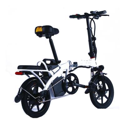 China Aluminum Alloy Folding Ebike Lifetime Free Maintenance 2021 Most Sold Product 14 Inch Shockingproof City Foldable Electric Bike à venda