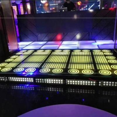 China Buildings Super Slim Wireless Disco DJ Light Up Digital Led Dance Floor For Wedding Party Event Sale for sale