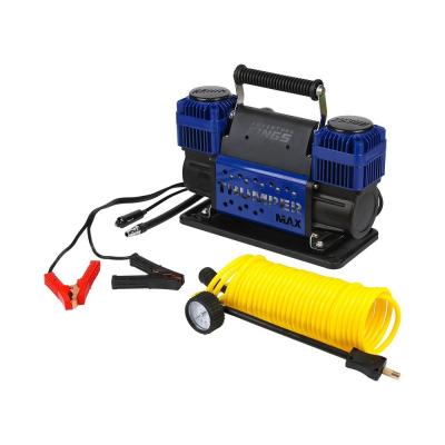 Chine Puissant gonfleur de pneus 12V/24V 150PSI avec des pinces de batterie 2,4M et gonflage à grande vitesse à vendre