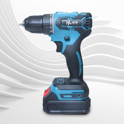 China professional rechargeable cordless drill 10mm12V/18V/24V/10mm brushless/3/8 inch lithium battery impact drill BRUSHLESS power drills for sale