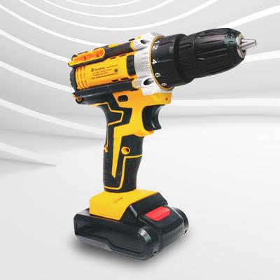 China 20v impact lithium electric drill 10MM brushless cordless screwdriver power tool combination set HLDZ-08-B for sale