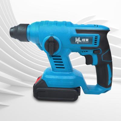 China Rechargeable Electric Rotary Hammer Cordless Hammer Impact Drill Multifunctional Machine Tool HLDC-01 for sale