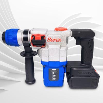 China HENGLAI in stock! ! ! Industrial Cordless Multifunctional Impact Drill Electric Hammer Grade Electric Rotary Hammer HLDC-06 for sale