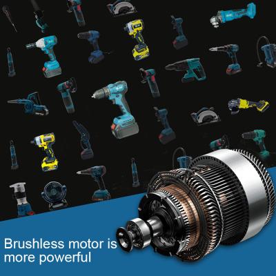 China Chinese Combination Power Brushless Wrench Drill Motor Kit 2.6Ah 3.0Ah 4.0Ah Cordless Factory Supply Machine Tools Set Wholesale HLTZ-T04 for sale