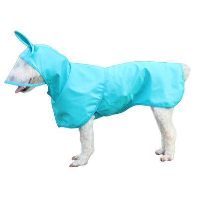 China Pu Dog Viable Cute Clover Bichon Corgi Shiba Inu Dog Raincoat Outdoor Raincoat Clothes for sale