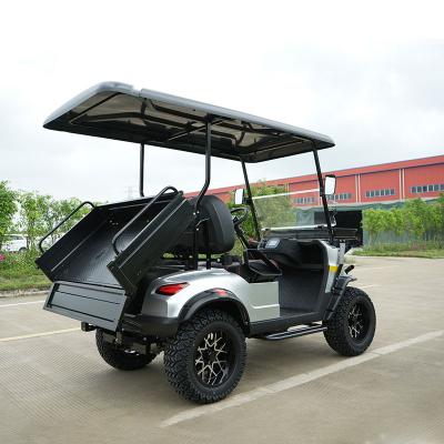 China Electric Low Speed ​​Steering Wheel Vehicle KANDI Off Road Car Low Speed ​​Golf Cart 2 Seat Hunting for sale