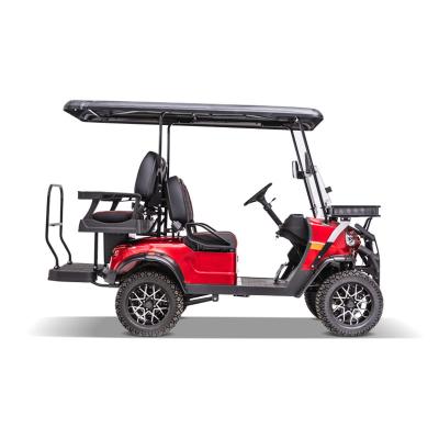 China Steering Wheel 4 Seat Cart KANDI Off Road Vehicle Electric Car Lifted Golf Cart for sale