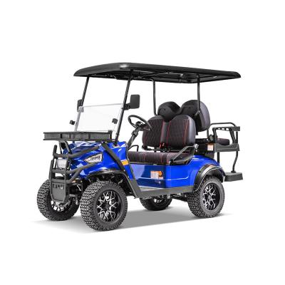 China Steering Wheel Off Road Vehicle Electric Car KANDI Cart Lifted Golf Cart 4 Seat for sale