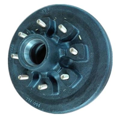 China High Quality 8 Bolt Trailer Brake Drum Trailer Parts Hot Selling for sale