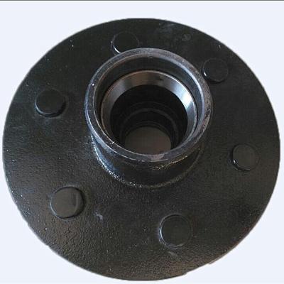 China Stud Farm Trailer Hub 6 Wheel Small Trailer Part Trailer Hub For Hub Axle for sale