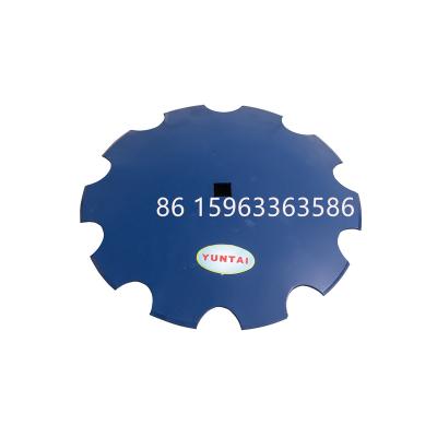 China Notched Machinery Repair Shops Harrow Disc Plow Disc Blade Spare Parts For Tiller Use for sale