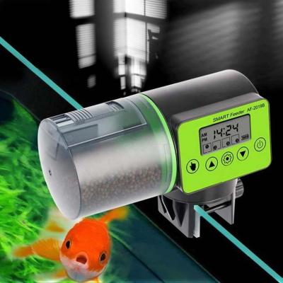 China Mini Fish Tank Ornament Smart Aquarium Fish Tank Auto Feeder Vacation Automatic Feeders With Timer Pet Dispenser LCD Fish Feeder Tool for sale