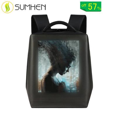 China Polyester 2020 new YS-4-01 biosled smart LED men and women fashion student schoolbags border e-commerce for sale