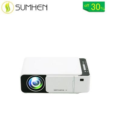 China Full HD 3D HD Built-in Projector Portable Internet Wifi LED Home Theater Mini Projector T5 for sale