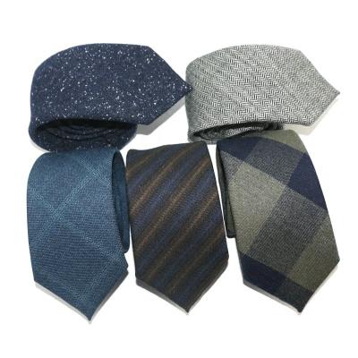 China Latest Fashion Custom Tie 100% Cotton Mens Casual Tie Manufactures for sale