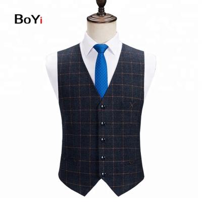 China Sustainable Manufacturer Production Hot Sale Customized Suit Vest Waistcoat For Men for sale