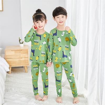 China Cotton Kids Children Thermal Comfortable Loungewear Commode Set for sale