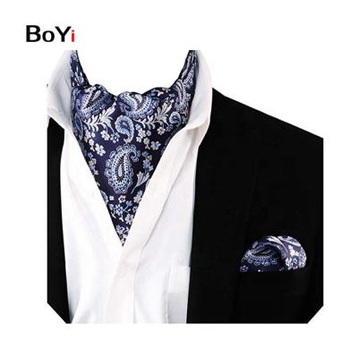 China Cheap Stylish Custom Fashion Jacquard Teams Solid Paisley Stripe Design Neck Scarf Polyester Tie Tie For Men Wedding for sale