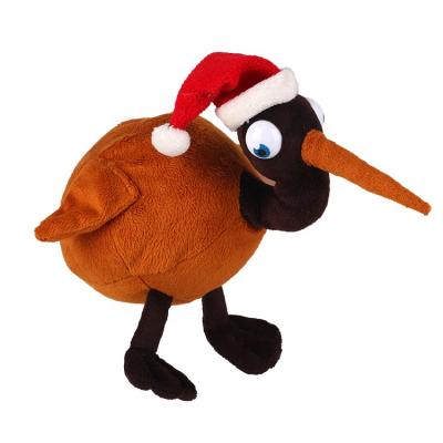 China Custom Stuffed Christmas Plush Toy Stuffed Animal Flamingo Christmas Soft Toys for sale